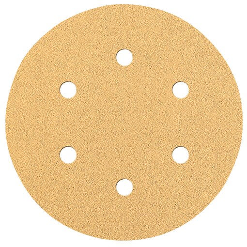 Disque abrasif auto agrippant universel Ø 150 mm 6 trous intérieurs P 120